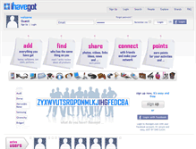 Tablet Screenshot of ihavegot.com